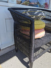 Authentic Malawi Chair -Black - One Seater - Artisans Bloom