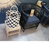 Authentic Malawi Chair -Black - One Seater - Artisans Bloom