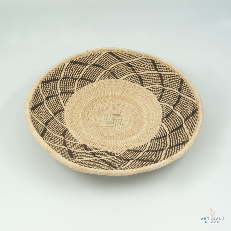 Binga Fine Weave Tribal Basket - 31-35cm - Artisans Bloom