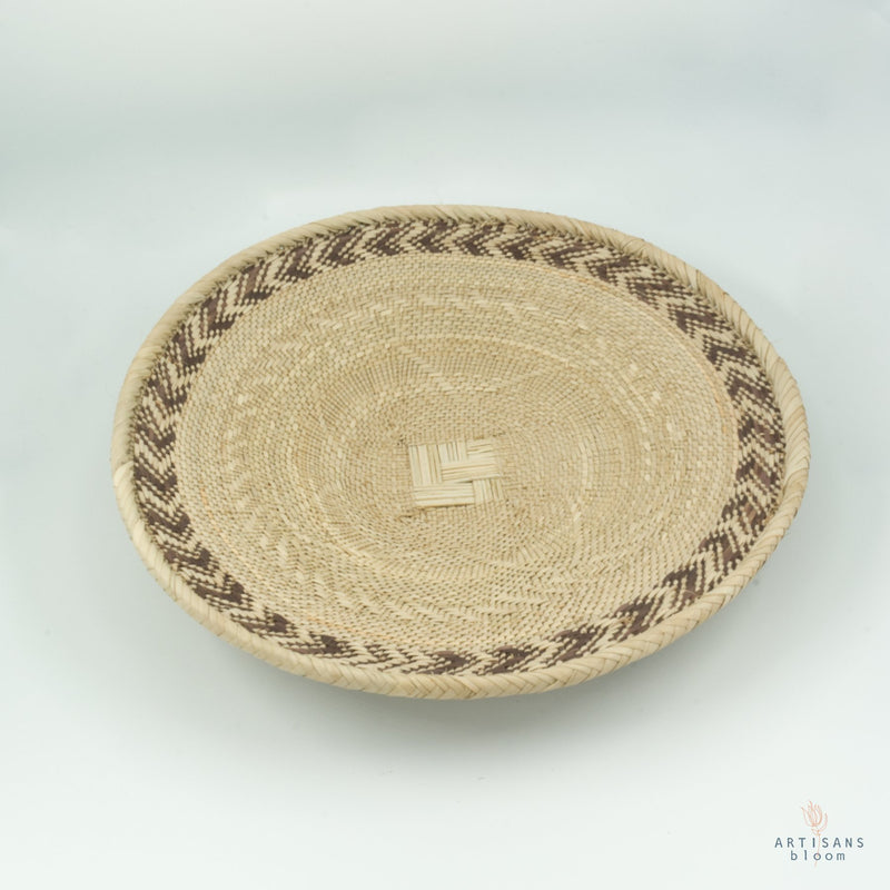 Binga Fine Weave Tribal Basket - 36-40cm - Artisans Bloom