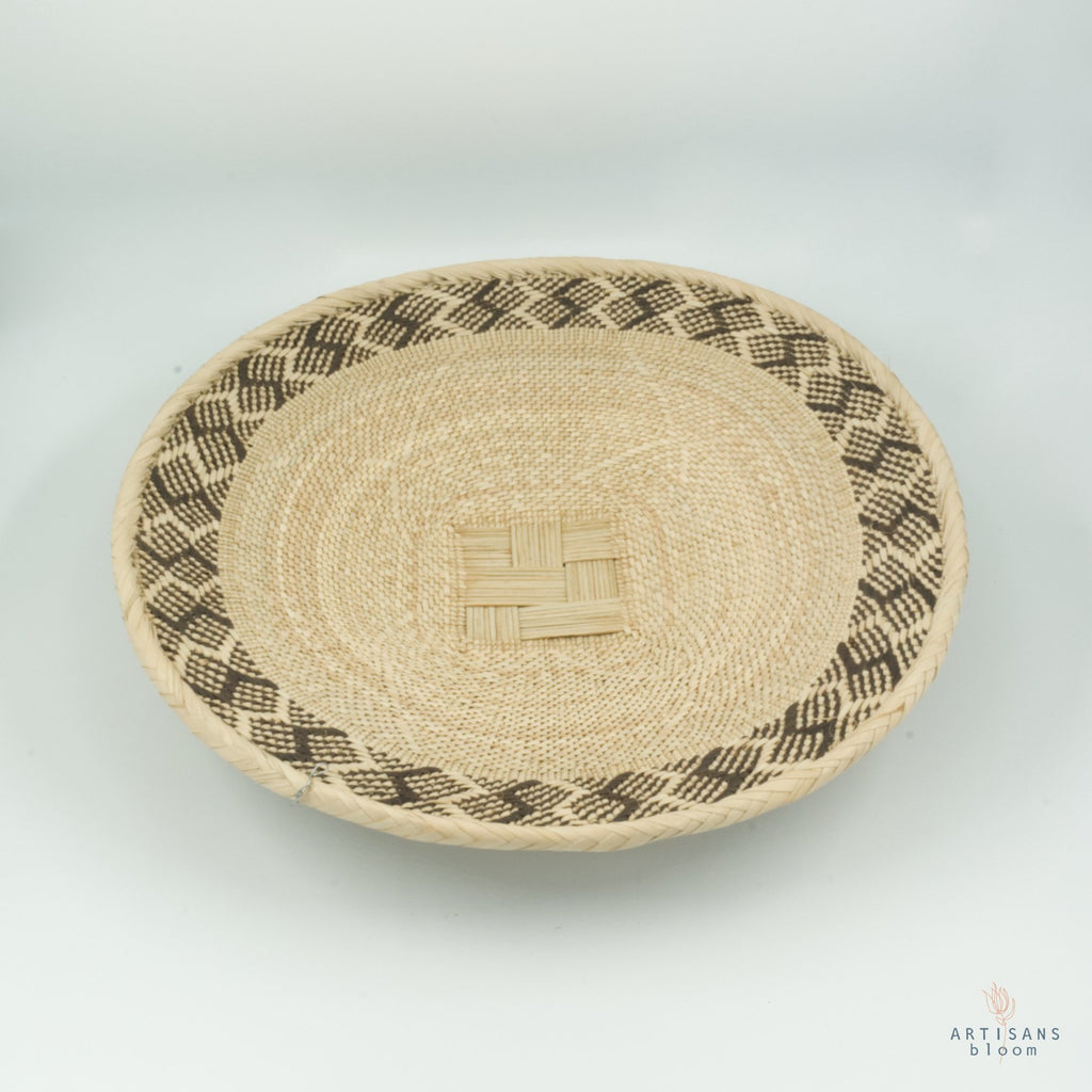 Binga Fine Weave Tribal Basket - 41-45cm - Artisans Bloom