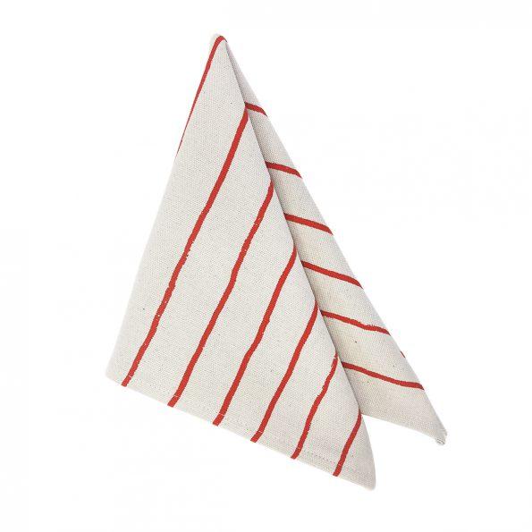 Simple Stripe Signal Red